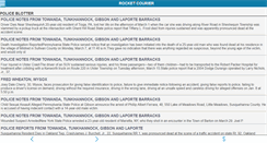 Desktop Screenshot of m.rocket-courier.com